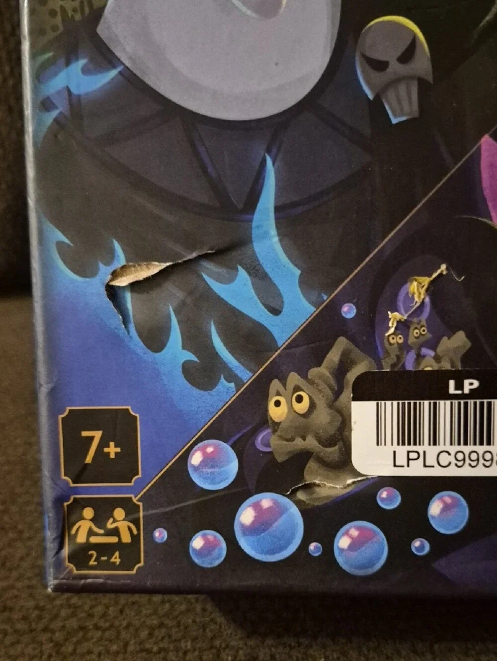Disney Villainous Unstoppable! Board Game - Go Purple, Green, Red, Blue Artwork